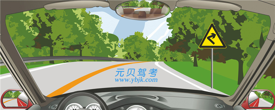 在这种条件的道路上怎样行驶才安全？