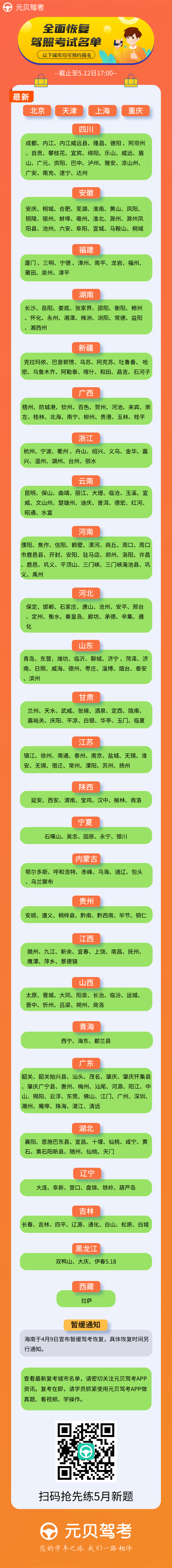 驾照复考名单来了，已经报名的学员请做好练车准备！